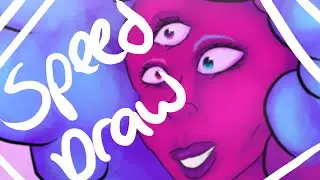 Speed Draw first gen Garnnet ( Steven universe )
