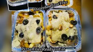 Home Made Pizza Fries | Spicy Pizza Fries | Loaded Pizza Fries #waqas90ali #waqasalikvlogs
