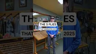 Top 5 Fly Fishing Flies of 2025 🎣 #flyfishing #troutfishing #flytying