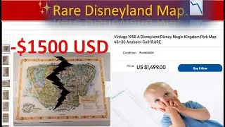 $1500 Loss on a Rare Disneyland Map - (Tips for Parenting As a Dad)