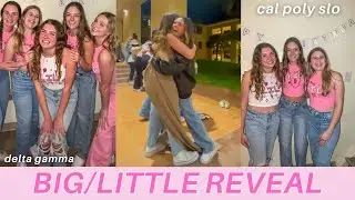 sorority big/little reveal @ cal poly slo | delta gamma