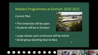 Geography Masters Programmes Webinar
