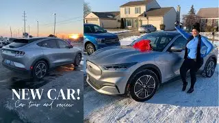 Принимаю доставку моего нового MUSTANG MACH E | Обзор автомобиля/обзор