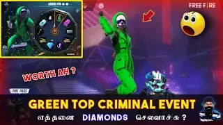 Green Top Criminal Free Fire Event | Free Fire New event tamil | Free fire | Bigil Gamers - Gaming