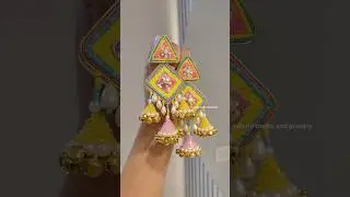 DIY Earrings 😱 | Handmade Jewelry making | trending jewellery #art Saunkan Saunkanay 2 - Trailer