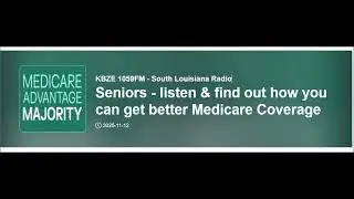 BEST SMALL MARKET RADIO PODCAST CONTEST  - KBZE 105.9FM MEDICARE ADANTAGE MAJORITY 30 SECOND INTRO