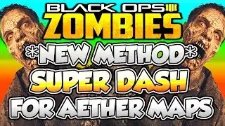 BO4 Zombie Glitches *NEW* SOLO & TEAM SUPER DASH METHOD GLITCH - Black Ops 4 Zombie Glitches