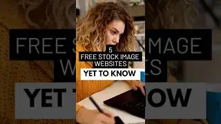 5 Free Stock Image Websites #shorts #graphicdesign