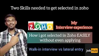 How i got selected in Zoho interview, cleared | interview questions & experience what HR expects