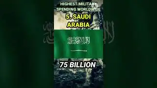 countries with the highest military spending worldwide in 2022🔥💯 #military #army #defence