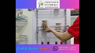 Smart Solution for Modern Kitchens! ✨ Larder Tall unit Basket
