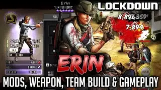 TWD RTS: S Class Erin Guide: Mods, Weapon, Team Build & Gameplay - Walking Dead: Road to Survival