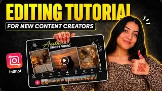 How to Edit Short Videos | Inshot Video Editing Tutorial For New Content Creators | @InShotApp