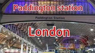 Paddington station London
