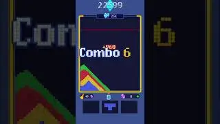 Sand Blast! Block puzzle game blue demo