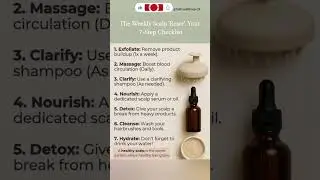 Weekly Scalp Reset Routine (7 Steps for Fast Hair Growth)😌✨ #ScalpReset #shorts #viral #reels