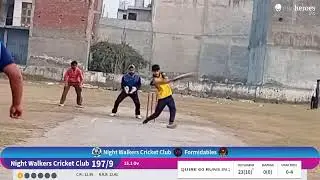 Formidables vs Night Walkers Cricket Club live cricket match | BEST OF THE REST 16.0 live - Pink Are