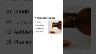 What is Ambroxol used for? comment #goodinformation #pharmcist #viralvideo