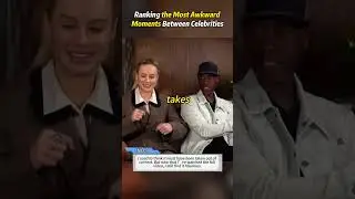 Ranking the Most Awkward Moments Between Celebrities#cynthiaerivo #usa #funny #celebrity