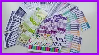 Etsy Sticker Haul: Planner Kate
