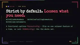 I Built a Configurable JSON Parser for Go (Strict → JSON5)