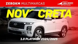 Novo Hyundai Creta 2024/2025 - Review de ZeroKM Multimarcas