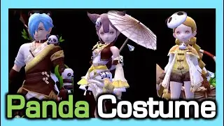 Panda Costume Review / Dragon Nest Korea (2023 February)