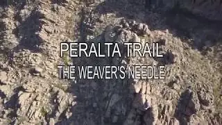Peralta Trail   The Weavers Needle 4k