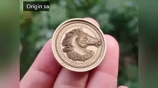 100W 2.5D laser engraving machine for brass coin relief engraving / 3D STL design deep engraving