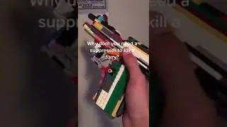 Incredible Lego Gun 2021 😮&zwj; | 🎁⬇️ SUBSCRIBE now and WIN a PRIZE👇🎁 #legogun #lego #shorts