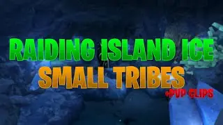 Raiding Island Ice Cave | Ark PC Small Tribes | +More PVP Clips