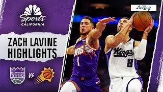 Zach LaVine highlights: Watch Kings star score 30 points vs. Suns | NBC Sports California