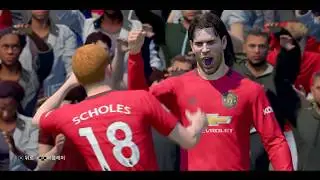 [FIFA 20] Scholes super pass and Van Nistelrooy finish