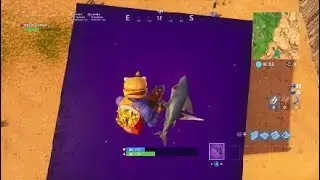 The purple cube in fortnite moving