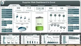 Supplier Risk Dashboard In Excel