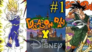 Goku y Vegeta por los mundos Disney (Primera parte)