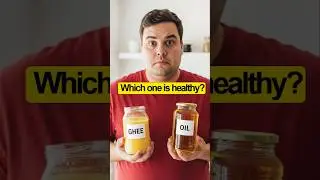 Ghee ya Oil: Heart ke Liye Accha Kaun Sa Hai?  #facts #food #healthyfood #motivation  #breakfast