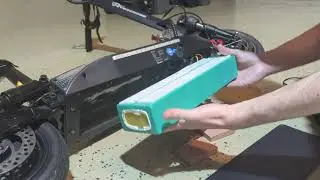 Evercross scooter battery won't charge. Let's replace it.