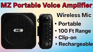 Wireless Mic |Clear Voice Recording |Best Budget Wireless Microphone 2025 | Portable Voice Amplifier