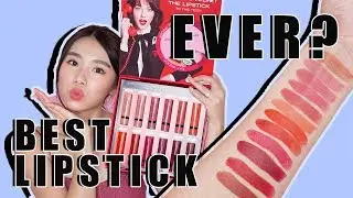 Bourjois Rouge Velvet The Lipstick Swatches + First Impressions