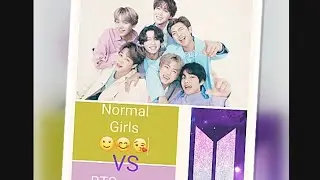 BTS army girls vs normal Girl ☺️ #btsarmy  #btsshorts #girls#bts #shorts #Mr.choose