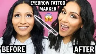 FIRST IMPRESSIONS: KIKO EYEBROW TATTOO EFFECT MARKER FOR SPARSE EYEBROWS | BEAUTYBYMARIELA
