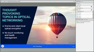 G&Eacute;ANT Showcase - ECI Telecom - Optical Networking: Though Provoking Topics