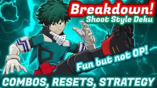 Shoot Style Breakdown! Combos/Pressure My Hero Ones Justice 2 