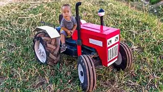 Mini swaraj 855 homemade remote control tractor | homemade swaraj 855