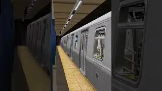 OpenBVE Shorts: R211 A Train arriving at 42nd Street - PABT #nycsubway #train #nyc