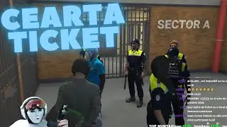 DON STEFANOS SE CEARTA LA TICKET PE FPLAYT CU POLITIA!