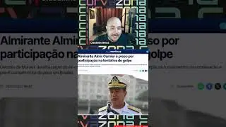 Almirante Garnier &eacute; preso por participa&ccedil;&atilde;o no plano golpista