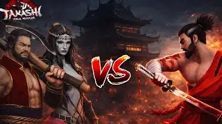 Lady Yoko INSANE Fight 😈 | Takashi Ninja Samurai #Shorts