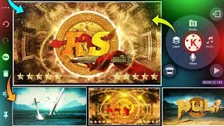 how to make 3D cinematic intro editing in kinemaster YouTube channel intro intro logo editing 2021